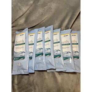 Stryker Sage Bath Washcloths Lot 7 Fragrance Free Full Body Wipes 8ct